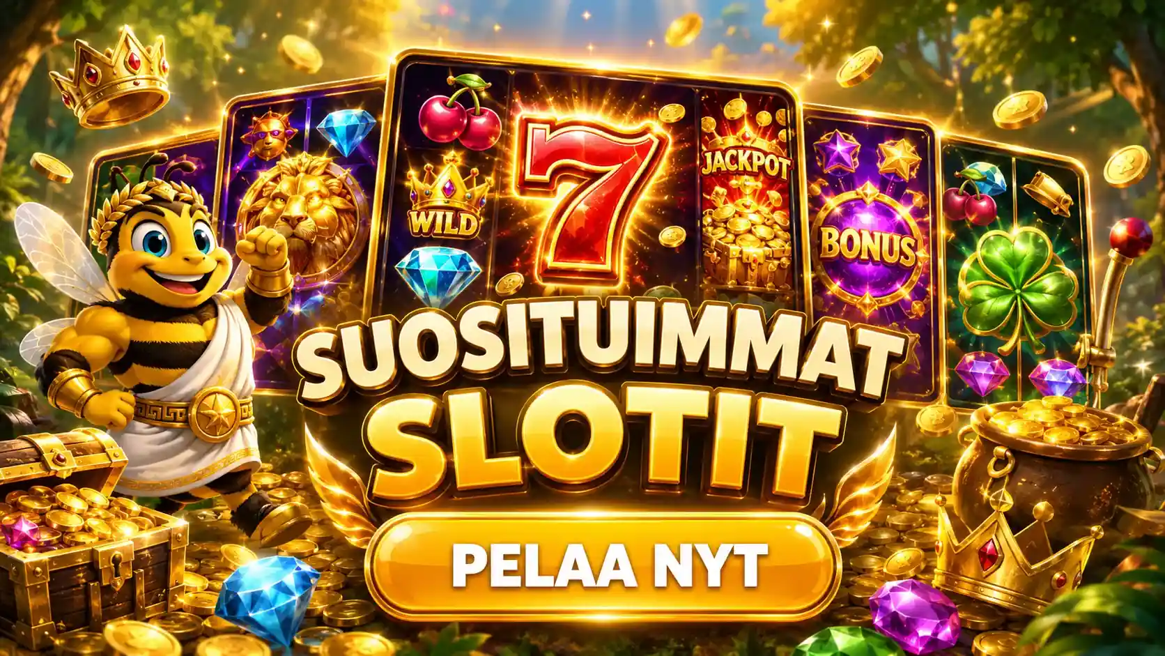 Pelaa suosituimpiä kolikkopelejä ja voita